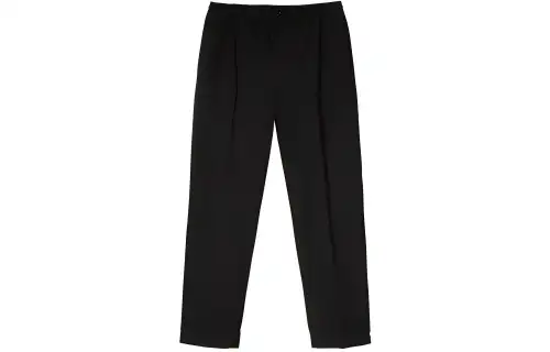 Stussy Casual Pants Men's Black Moderate Straight Fit Pants