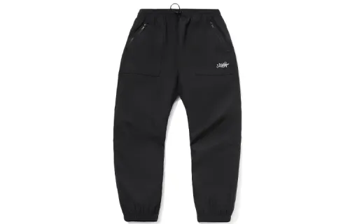 Li Ning Casual Pants Men's Black Moderate Cuffed Pants