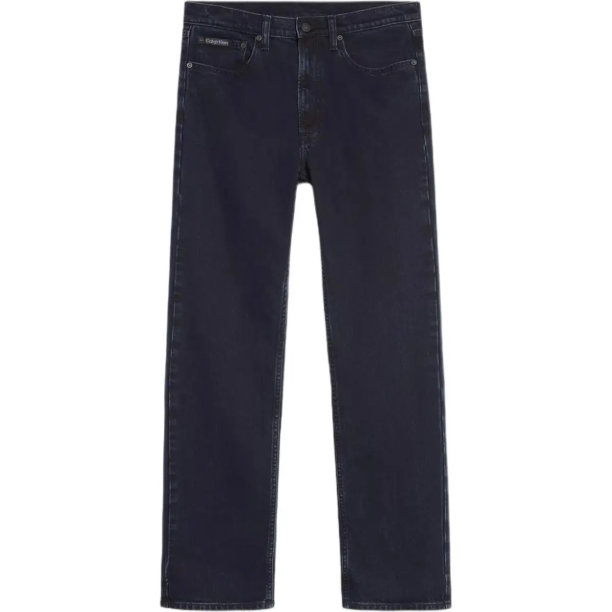 Calvin Klein Jeans Men's Blue Moderate Straight Fit Pants