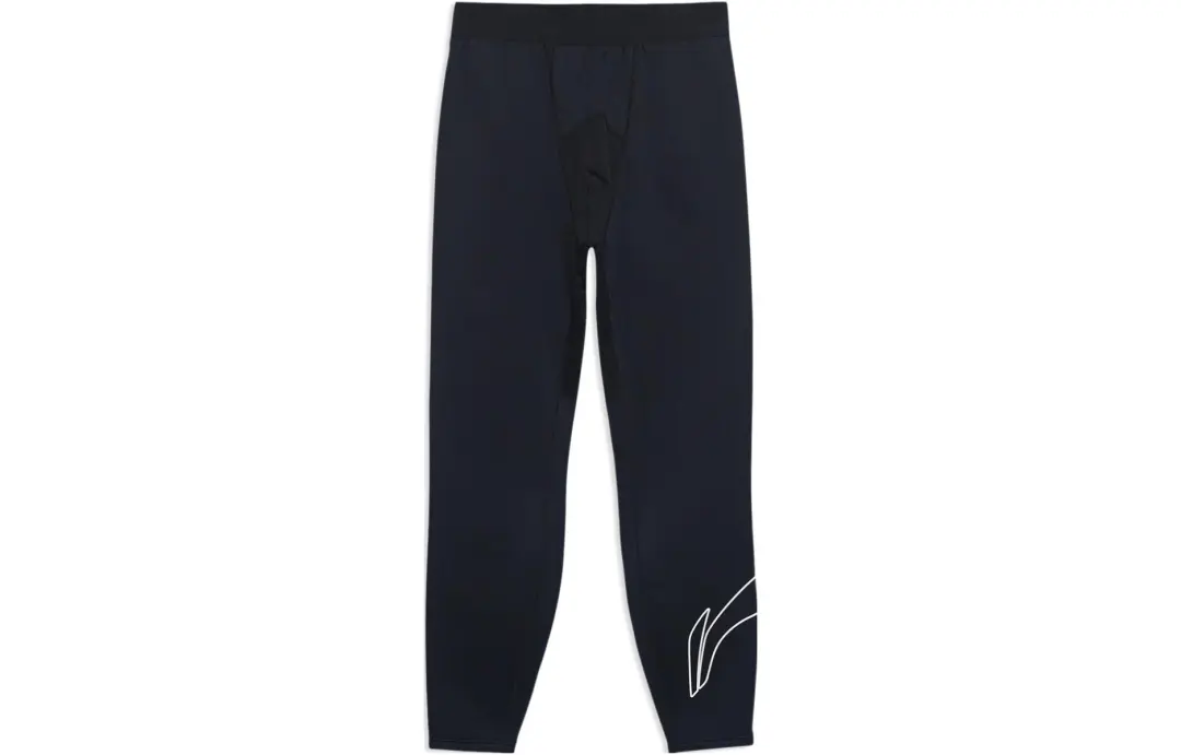 Li Ning Professional Basketball Collection Knitted Sweatpants Men's Black