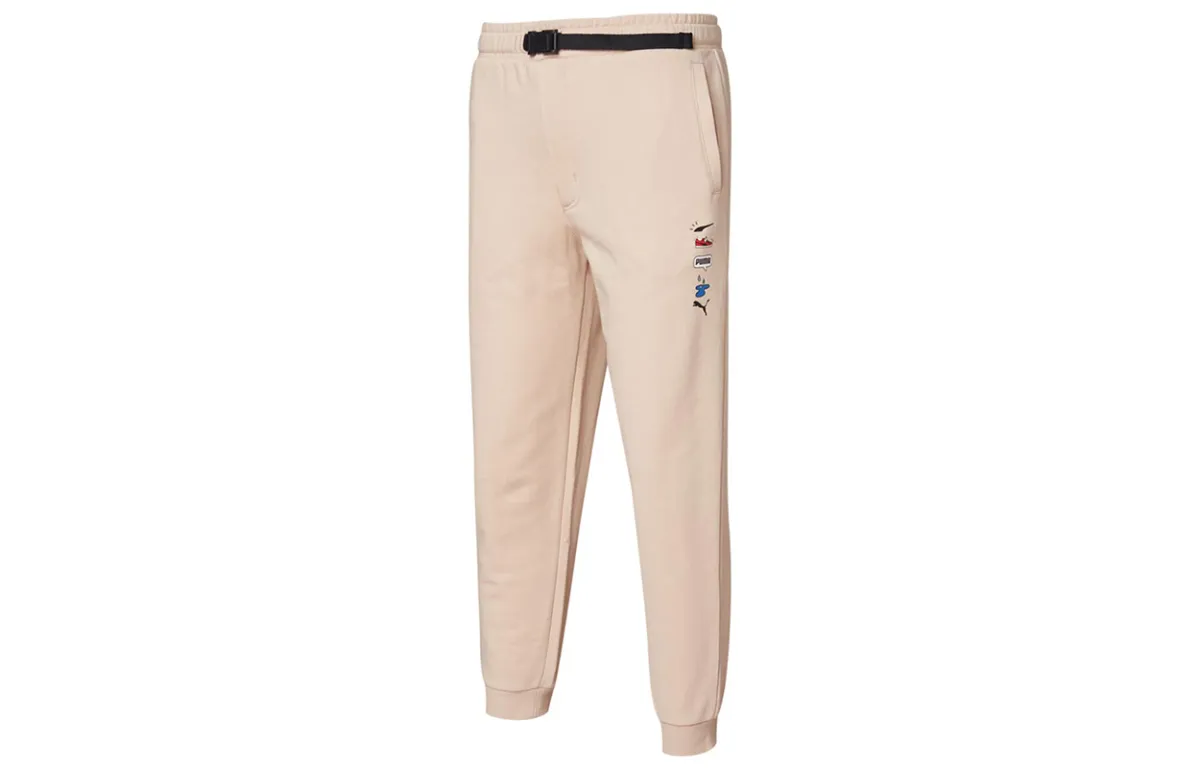PUMA Knitted Sweatpants Men's Quicksand