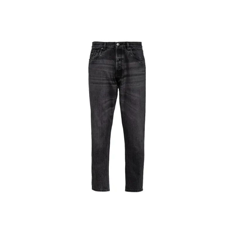 PRADA Jeans Men's Black Moderate Tapered Pants
