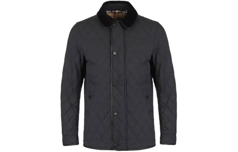 Burberry Jackets & Coats Men's Black
