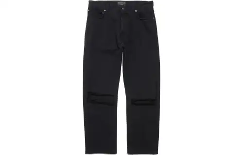 Balenciaga Straight Leg Denim Jeans