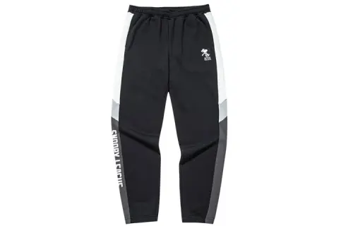 Anta x SNOOPY Lifestyle Collection Sports Lifestyle Collection Sweatpants Unisex Black
