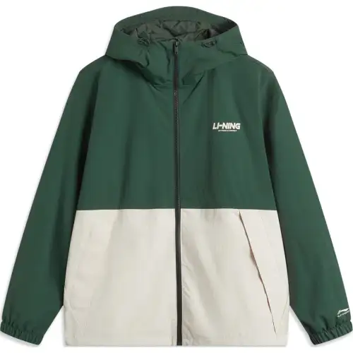 Li Ning Lotus Leaf Jackets & Coats Unisex Dark Green