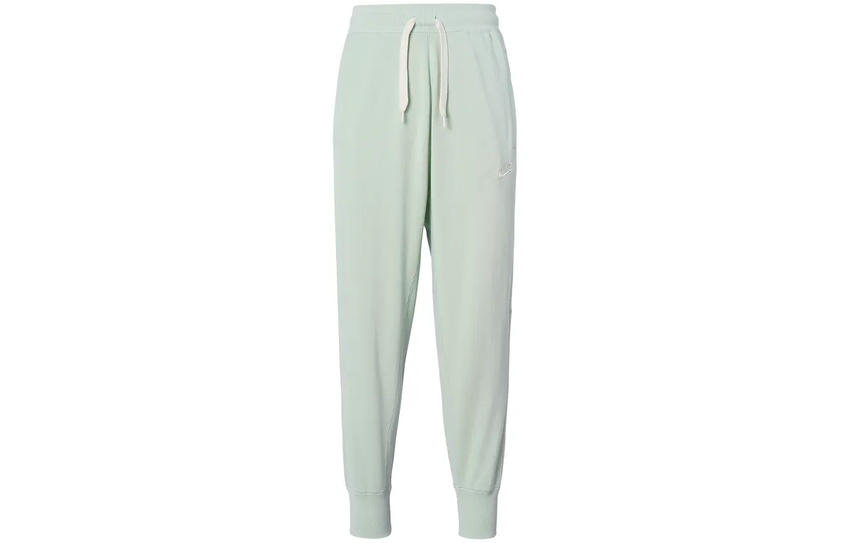 Nike Knitted Sweatpants Men's Green Yellow