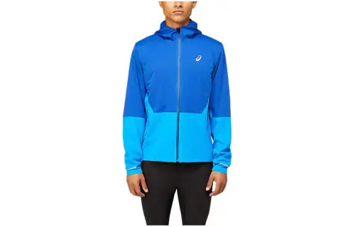 ASICS WINTER ACCELERATE Jackets Men's Blue Hooded Moderate Other