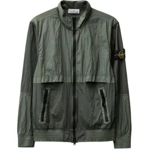 STONE ISLAND Jackets & Coats Men's Olive Green