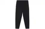 Li Ning BADFIVE Knitted Sweatpants Men's Black Moderate Cuffed Pants