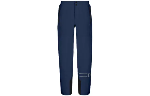 DIOR x DESCENTE FW25 Logo High Rise Skiing Fleece Lined Knitted Sweatpants Men's Marine Blue