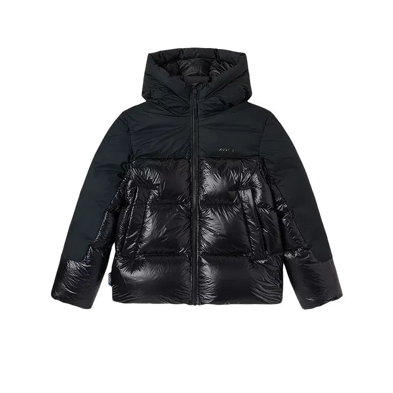 Mizuno Down Jackets Men's Black Hooded Thickened Other