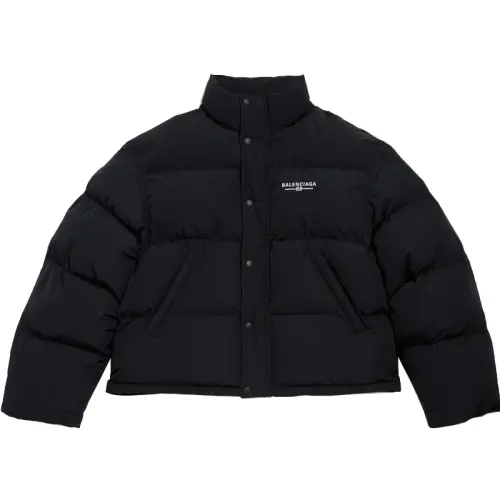 Balenciaga SS25 Jackets & Coats Unisex Black