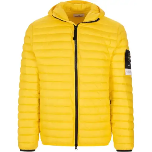 STONE ISLAND Jackets & Coats Men's Yellow