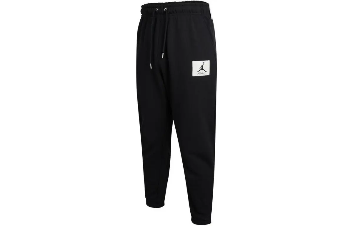 Jordan Knitted Sweatpants Men's Black