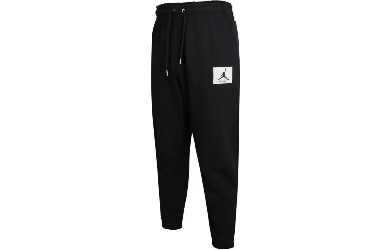 Jordan Knitted Sweatpants Men's Black