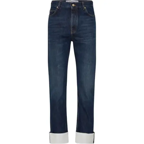 LOEWE Turn Up Denim Jeans