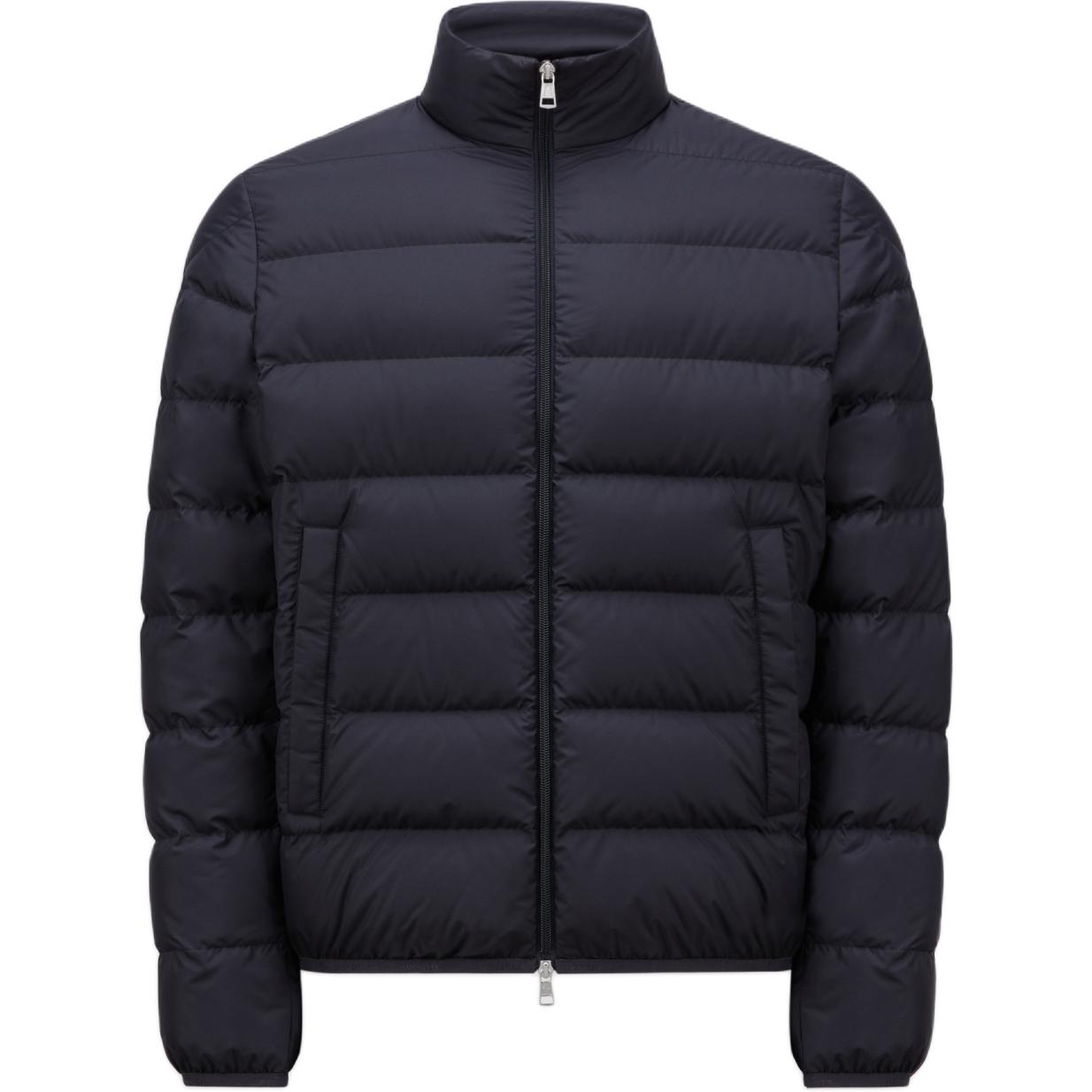 Куртка Moncler Baudinet (полуночно-синяя)