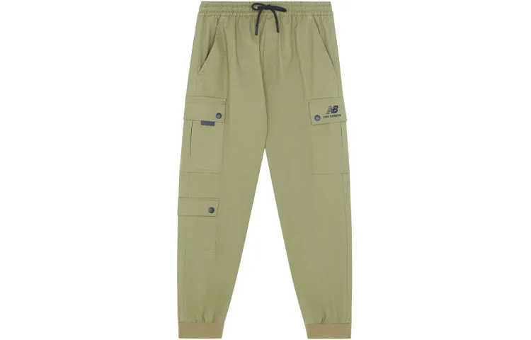 New Balance Knitted Sweatpants Men's Khaki Moderate Other