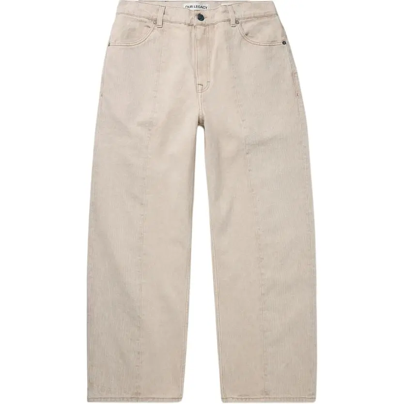 OUR LEGACY SS24 Jeans Men's Light Yellow