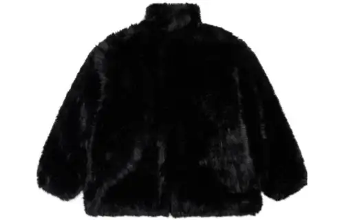 Balenciaga Furs Women's Black Turtleneck Moderate