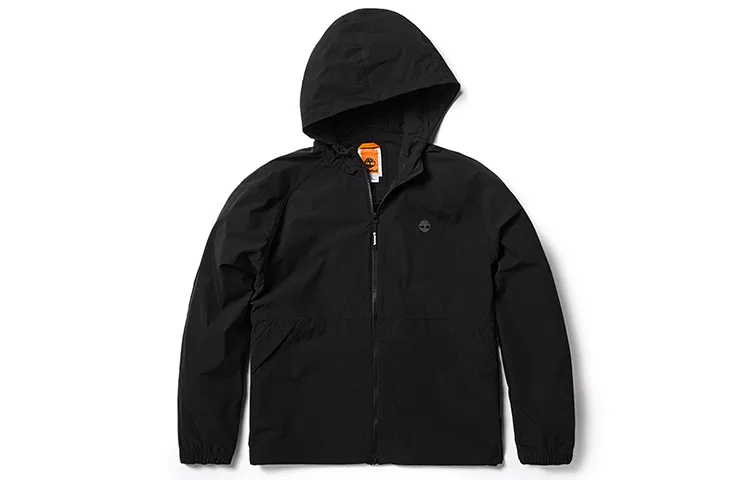 Timberland Jackets Unisex Black Hooded Moderate Other