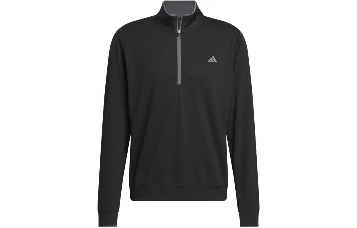 Adidas Lightweight Half Zip Top Jackets & Coats Men's Black