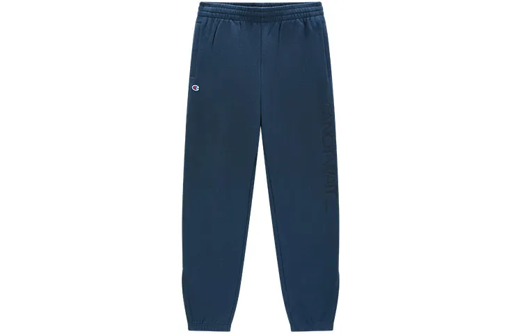 Champion CANOTWAIT_ Collaboration FW22 Champion Logo Print Casual Thickened And Fleece Lined Elastic Cuff Long