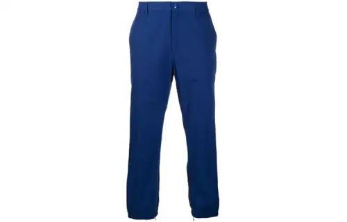GUCCI Knitted Sweatpants Men's Blue