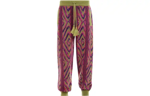 GUCCI G Rhombi Wool Knit Trouser