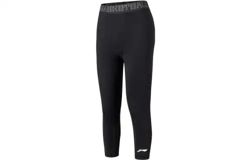 Li Ning Training Series Knitted Sweatpants Men's Black Moderate Slim Fit Pants
