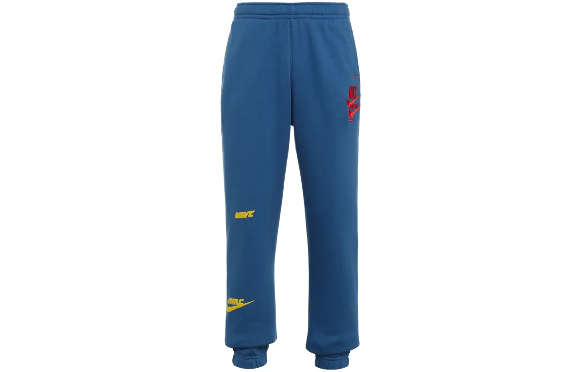 Nike Knitted Sweatpants Men's Blue