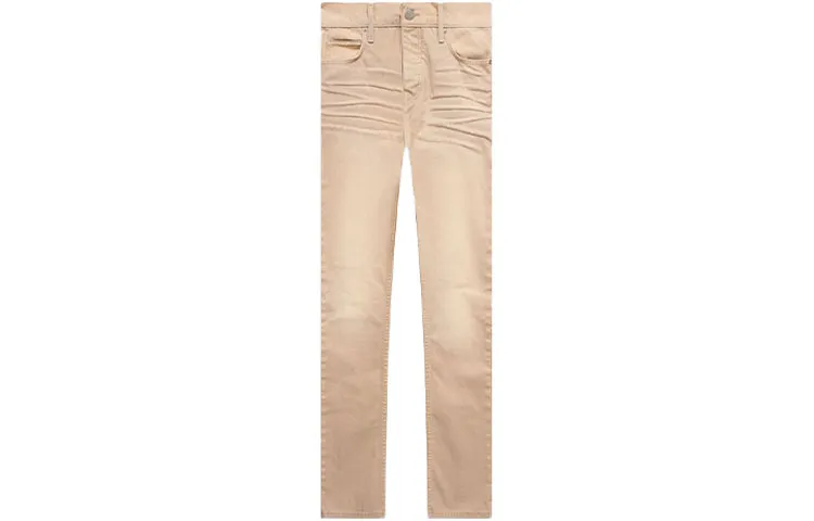 Fear Of God Jeans Men's Khaki Moderate Straight Fit Pants