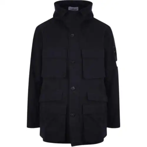 STONE ISLAND Jackets & Coats Men's Marine Blue