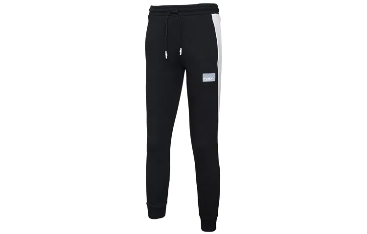 PUMA Knitted Sweatpants Men's Black