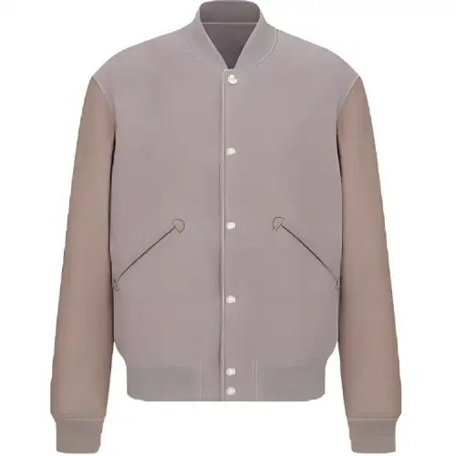 DIOR SS25 DIOR And HYLTON NEL Jackets & Coats Men's Cameo Brown