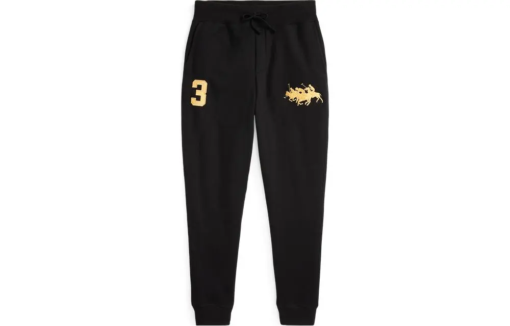 Polo Ralph Lauren FW22 Knitted Sweatpants Men's Black
