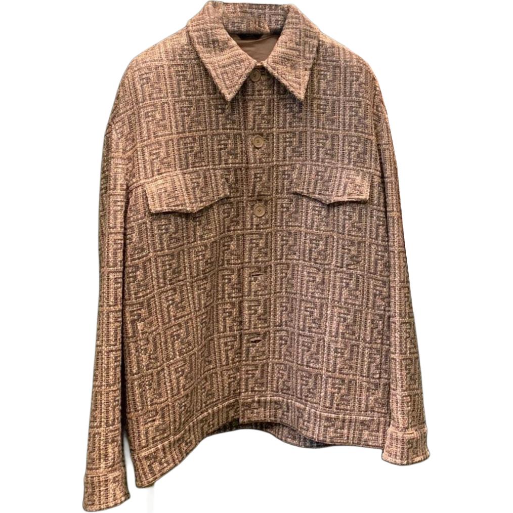 Мужская куртка Fendi (коричневая)