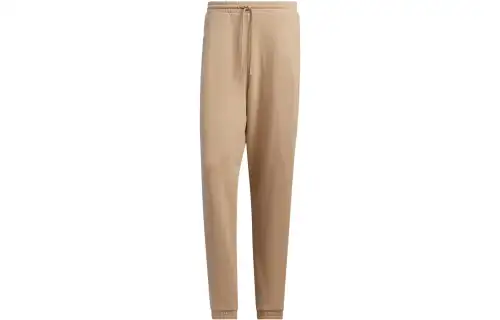 Adidas Originals Essential Knitted Sweatpants Men's Apricot Moderate Cuffed Pants