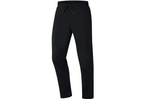 Li Ning Badminton Collection Knitted Sweatpants Men's Black Moderate Straight Fit Pants