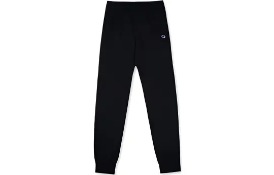 Champion Knitted Sweatpants US Version Unisex Black