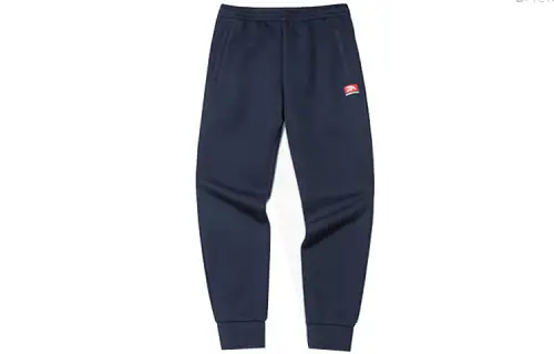 Anta Variety Training Collection Knitted Sweatpants Men's Midnight Blue