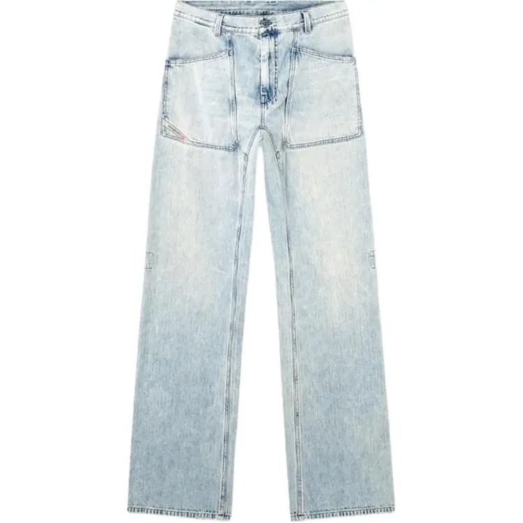 DIESEL SS25 Jeans Men's Sky Blue
