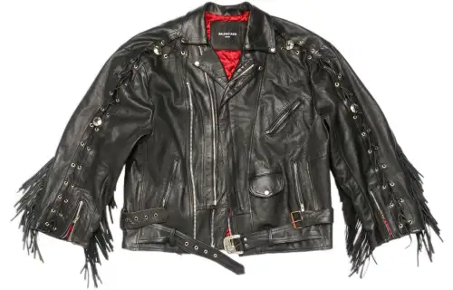 Balenciaga Upcycled Biker Jacket