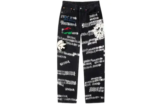 Stussy x Stussy x Our Legacy straight-leg jeans