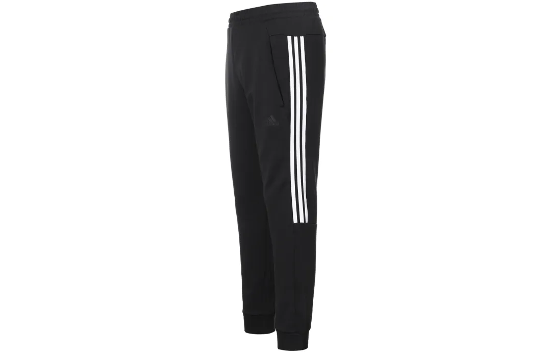 Adidas Knitted Sweatpants Men's Black