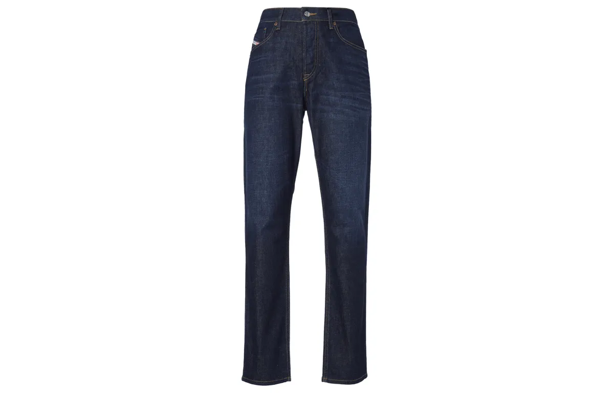 DIESEL Jeans Men's Navy Blue Moderate Slim Fit Pants