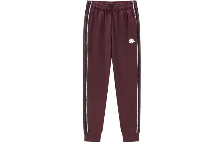 Champion FW22 US Life Collection Logo Stripes Solid Color Minimalist Style Casual Fleece Lined Sweatpants Unisex