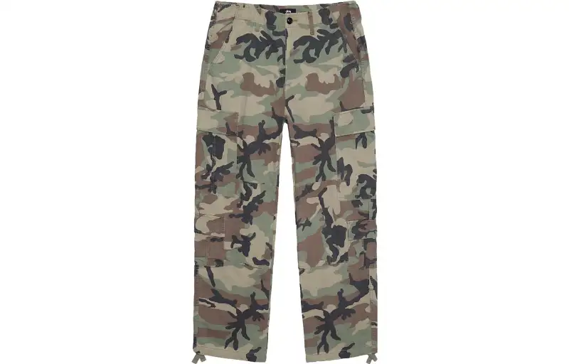 Stussy SURPLUS CARGO Pants Unisex Camouflage