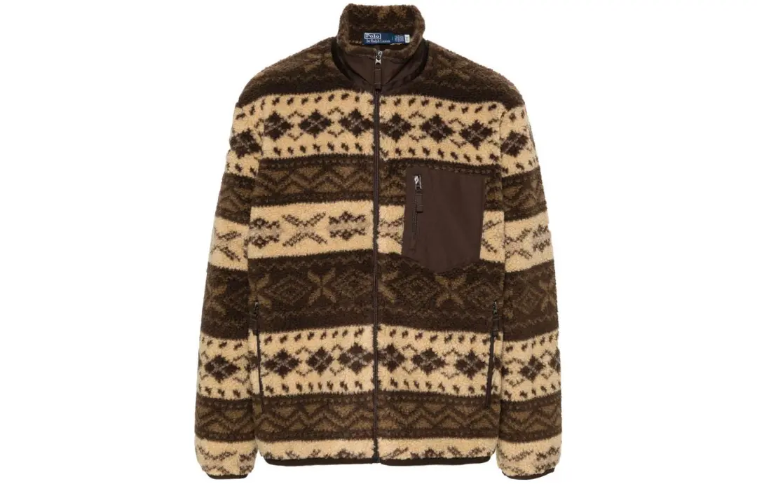 Polo Ralph Lauren Velvet feel Coat Men's Brown